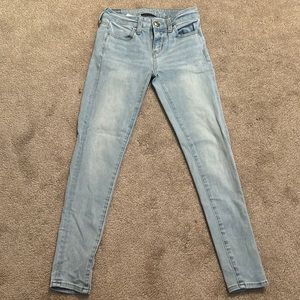 American Eagle Outfitter Skinny Jeans, size 0, next level stretch
